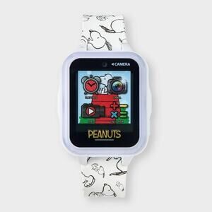 Kids' Snoopy Light up Interactive Watch - White